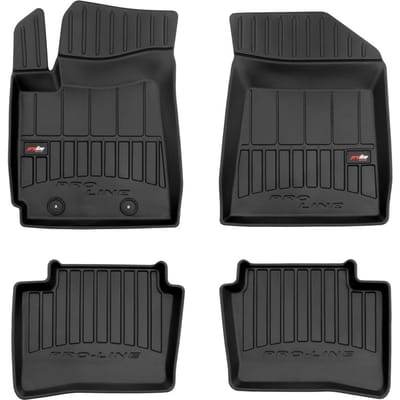 FROGUM HYUNDAI i10 III 2019- automat - Automatten - 3D pasvorm - Hoge rand 6 cm - Geurloos TPE