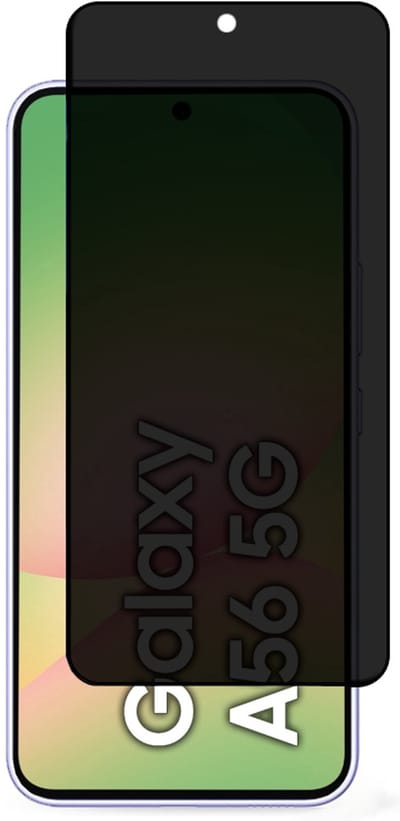 Privacy Screenprotector Geschikt Voor Samsung A56 - Volledige Beschermglas - PREMIUM Tempered Glass - 1 stuk