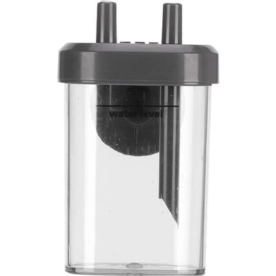 ABS Aquarium Portable Mini Petit Compteur de Bulles de Dioxyde de Carbone CO2 avec Ventouse Puissante Poisson gray