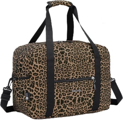 Vouwbare Reisbagage voor Cabin, 40 x 30 x 20 cm, Ideaal voor Vliegtuig, Weekendtrip, Waterdicht en Draagbaar, 25L Organizer voor Mannen en Vrouwen
