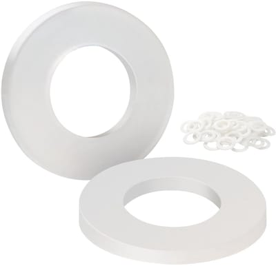 JHUBERS- Sluitringen M16 x 30 mm - 10 stuks Nylon - Kunststof - Carrosserieringen - Onderlegringen - Hoge sterkte, lage wateropname