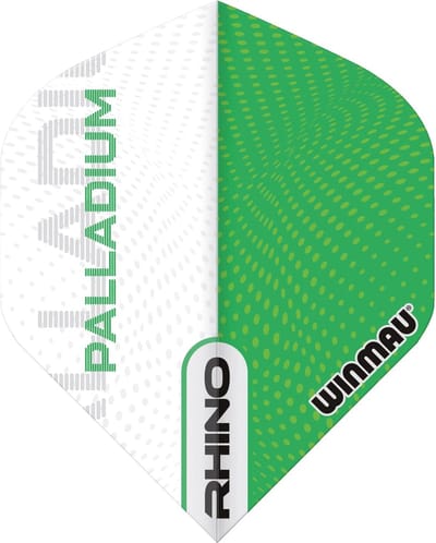 Dart Flights - Vleugels - Precisie Darts - 25% Dikker Materiaal - Standaard Formaat - Groen Wit