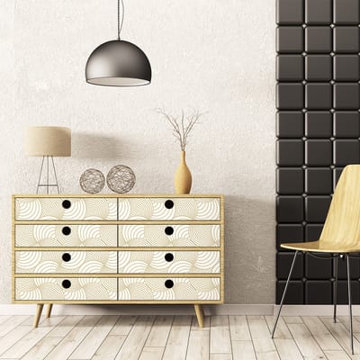 Scandinavische meubelsticker, pretenstijl, 40 x 60 cm