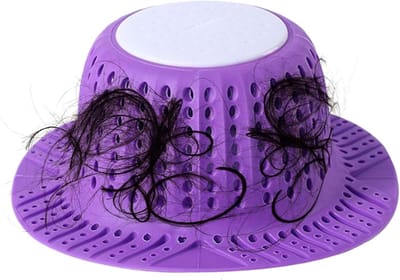 Bathroom Sink Drain Strainer, Anti-Clogging Hair Catcher Drain Stopper, Sturdy Shower Accessories for Home, Apartment, Dormitory, Hotel, and Bathroom Draining Protection