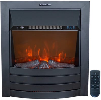Xaralyn Elektrische haard - Lagos - 2000 Watt verwarming - inbouwhaard - Plug and play - makkelijk inbouwen - sfeerhaard - elektrisch vuur