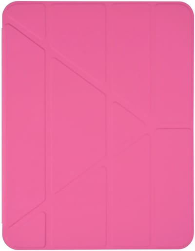 Pomologic BookFold Hoesje iPad Air 11 (M2-M4) – Voorblad met Wake/Slaap Functies – Vouwbaar voor 5 Kijkhoeken – Krasbestendige Achterkant - Roze