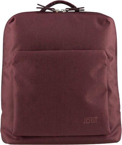 JOST Vrije tijd rugzak Rugzak met laptopvak Bergen Daypack Backpack Wine Wijnrood