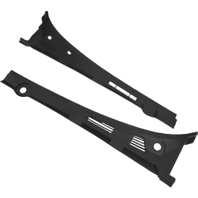 2 STuks Voorruit Kap Covers Vervanging voor E36 Vier Deurs Versie 1992 1998 51711960843 Voorruitwisser Kap Grill black