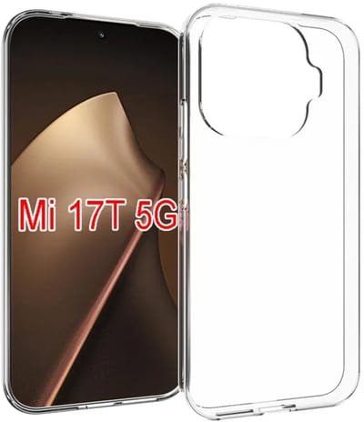 MobyDefend Hoesje - Geschikt voor Xiaomi 17T - Transparante TPU Backcover - Volledig Doorzichtig