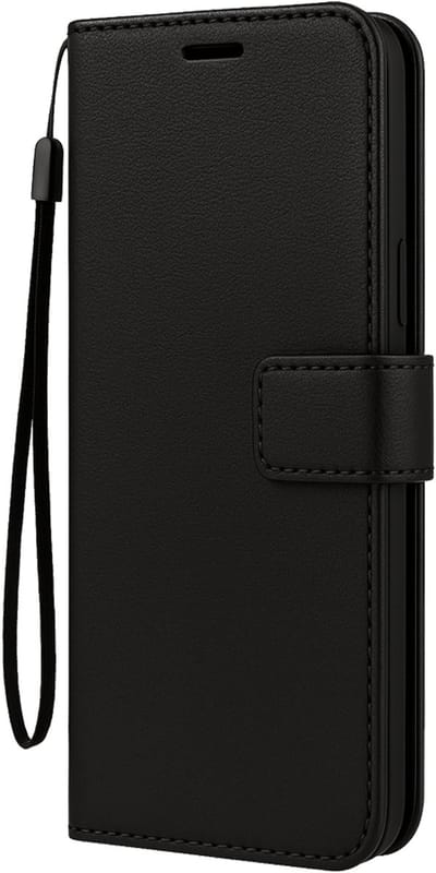 Hoesje Met Pasjeshouder - Geschikt voor Google Pixel 9a - Luxe Bookcase Portemonee - Flip Case - Kunstleer Book Case - Flipcase - Book Cover - Walletcase - Portemonneehoes - Zwart