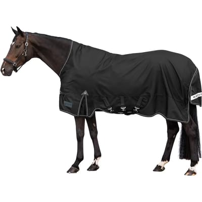 Waterdichte buitendeken voor paard met hoge kraag Waldhausen Scandic Light 0g