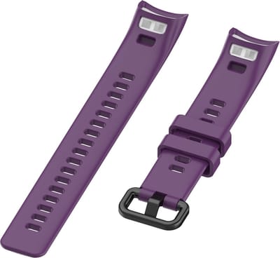 Siliconen bandje - geschikt voor Huawei Honor Band 4 / Honor Band 5 - paars