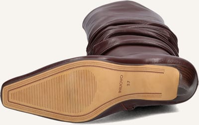 Inuovo B94009 Laarzen - Leer - Dames - Bordeaux - Maat 37