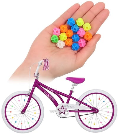 Spaakkralen Fietswiel 36 Stuks I Spaakreflectoren I Glow In Dark I Wiel Reflectoren Kinderfiets I Multikleur