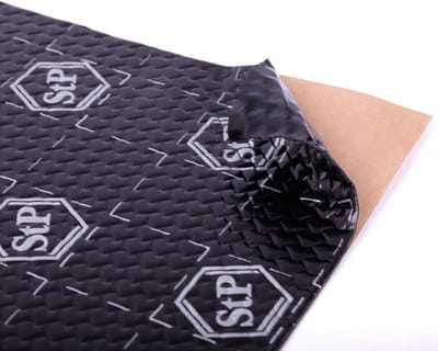 Geluidsisolatie Butyl 20 Stuks - 375x265mm - 1.8mm Dikte - Voor Auto en Huis