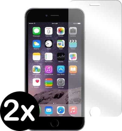 Screenprotector - 2 Stuks - Geschikt voor Apple iPhone SE (2020) - Extra Sterk - Beschermglas - Gehard Glas - Tempered Glass - Screen Protector