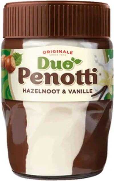Duo Penotti hazelnoot en vanille (6x 800gr)