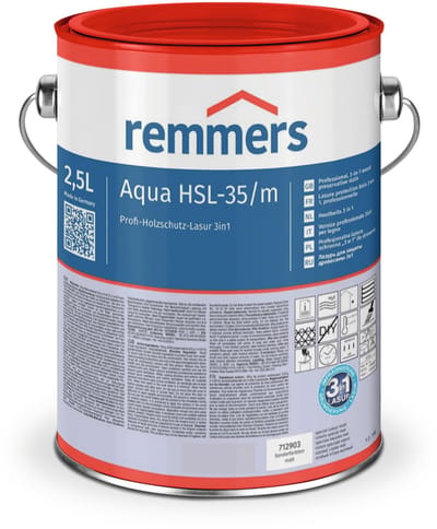 Aqua HSL-35/m Houtbeits 3-in-1 - Inhoud: 5ltr, Kleur: Pine / Lariks