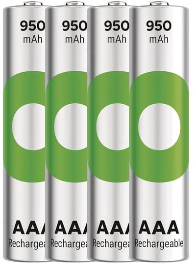 Oplaadbare AAA 950 mAh 4 stuks box