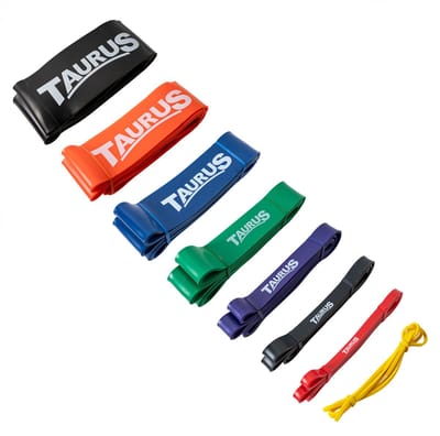 Taurus Fitnessbanden | Powerband | Weerstandsbanden 101 mm | zwart