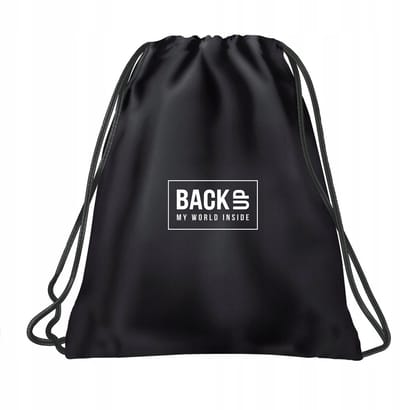 BackUP Zwarte Schoenen Tas - Ideaal voor School & Sport
