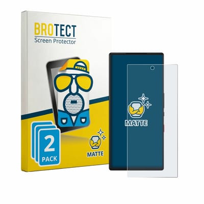 BROTECT - Screenprotector voor ZTE Nubia Red Magic 9S Pro - Folie Beschermfolie matte 2 Stuks