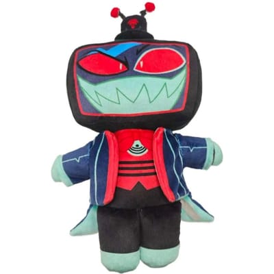 OP VOORRAAD NIEUW Hazbin el Pluche Speelgoed Grappige Anime Gerelateerde Merchandise Fan Hobby Verzamelingen Cartoon Pluche Fans Verjaardagscadeau red