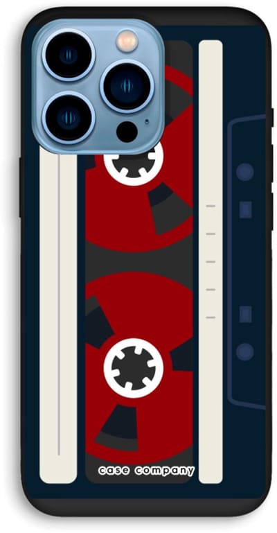 Case Company® - Hoesje geschikt voor iPhone 13 Pro hoesje - Here's your tape - Biologisch Afbreekbaar Telefoonhoesje - Bescherming alle Kanten en Schermrand