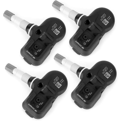 4 stuks TPMS Bandenspanningsmeter Sensor PMV C010 Geschikt voor Lexus Toyota Scion black