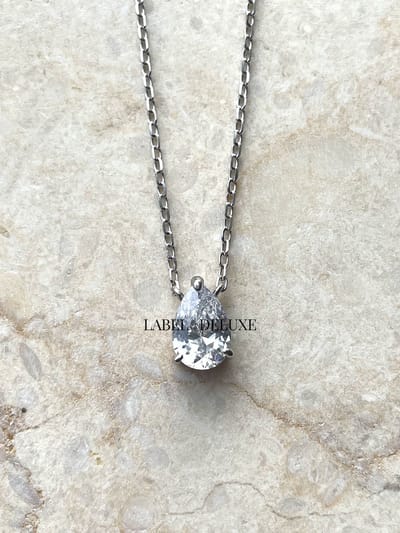 Karma Ketting Julia Crystal Zilver