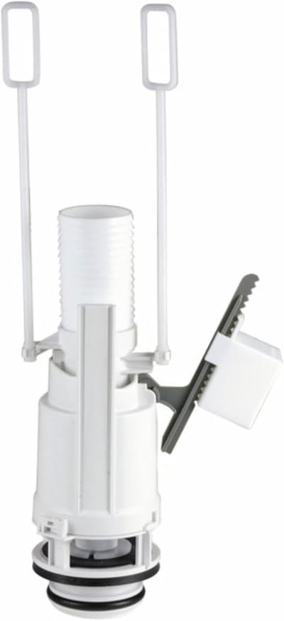 Toilet Mechanisme - Dubbel Volume - Stortbak Reparatie - Compleet Systeem - 335 cm Lengte - Wit