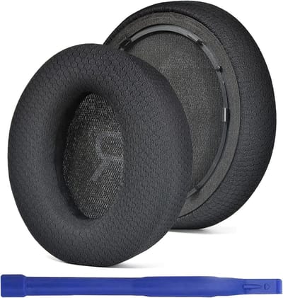 Vervangende oorkussens voor Anker Soundcore Space Q45 - Ademend mesh, zacht traagschuim en comfortabele pasvorm voor een optimale geluidsbeleving