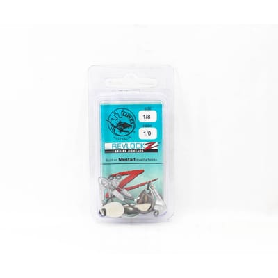 Tackle Tactics Revlockz HD NC Tête Jig 1/8 oz 1/0 3/paquet (9292)