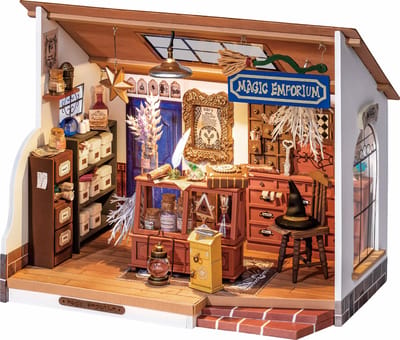 Robotime Kiki's Magic Emporium DG155 - DIY miniatuurhuisje - Knutselen - Poppenhuis