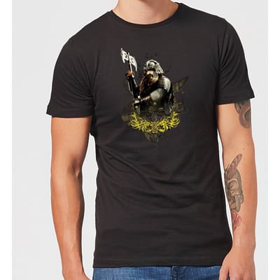 The Lord Of The Rings Gimli Men's T-Shirt - Black - L