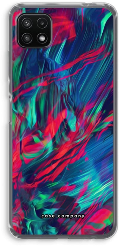 Case Company® - Hoesje geschikt voor Samsung Galaxy A22 5G hoesje - Pilgrims Of The Sea - Soft Cover Telefoonhoesje - Bescherming aan alle Kanten en Schermrand