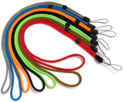 Verstelbare Draagband - Omhangkoord Lanyard - Voorwerpen Dragen - Zeer Robuust Nylon - 7 Stuks - Zeven Kleuren