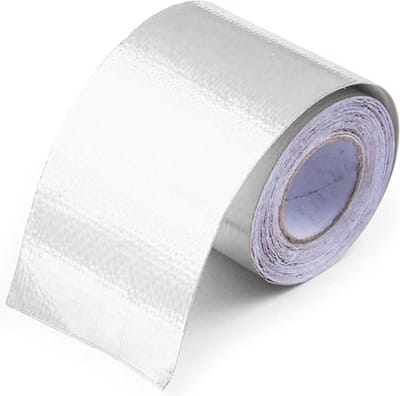 Nixnix® - Hittewerende tape Zilver - Reflecterend - 5cm x 5m Tot 450°C