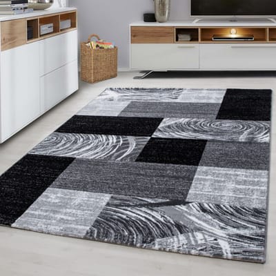 Muratap Parma design vloerkleed / grijs laagpolig- 120x170 cm