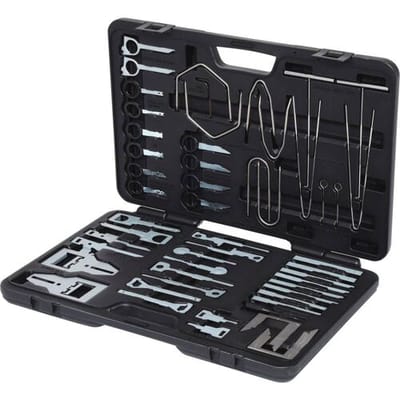 KS Tools 500.1380 Radio-/navigatiesysteem demontage en montageset, 52-delig