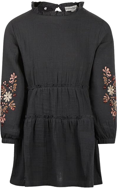 Koko Noko Meisjes Jurk - Faded black