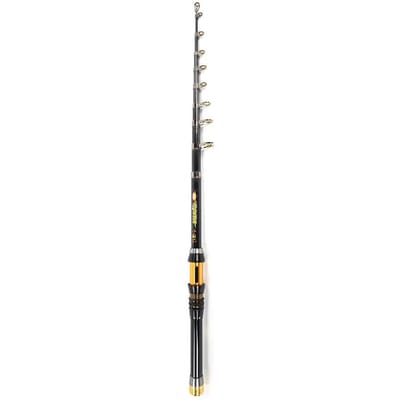 Mini Draagbare Zeevis Carbon Hengel Hengel Telescopisch Keramische Draadring 3.0m gray