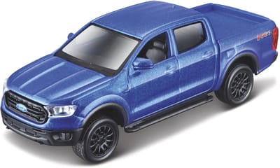 Maisto Ford Ranger - Modelauto - Schaal 4,5" - Blauw Met.
