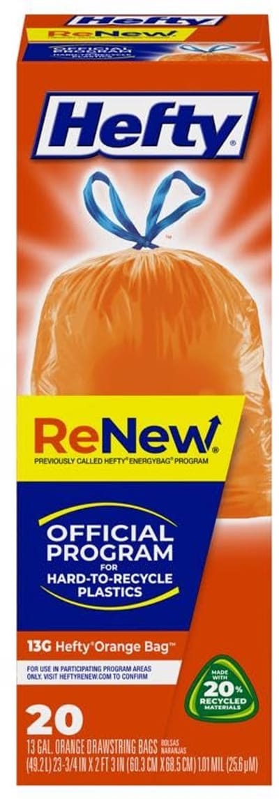 Recycling Zakken 13 gal met Trekkoord - 20 pk - 1.01 mil