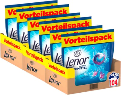 Lenor Pods Fresh Wasmiddel - 300 wasbeurten - VOORDEELVERPAKKING - Lenor All In One Pods