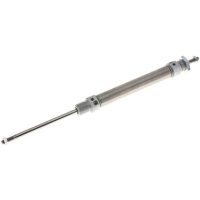 ISO 6432 Ronde Dubbelwerkende Cilinder 16-80mm - Magnetisch - Demping - Buitendraad - Dubbele Zuigerstang
