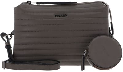 PICARD schoudertas Evolute Crossbody Bag Gravel Taupe