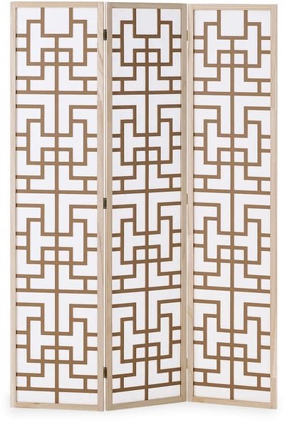 Homestyle4u Kamerscherm - 120x170 cm - natuur