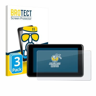 BROTECT - Screenprotector voor Vechtel Motorrad Carplay 5" - Folie Beschermfolie Beschermglas matte 3 Stuks