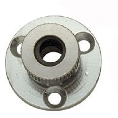Kabelwartel waterdicht verchroomd messing Ø 8 mm